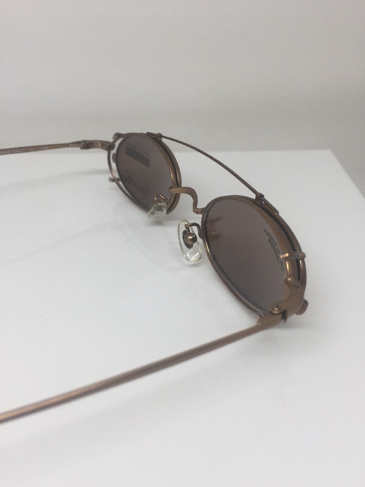 Vintage Calvin Klein CK 149 Gold Sunglasses - Super Vision Optical