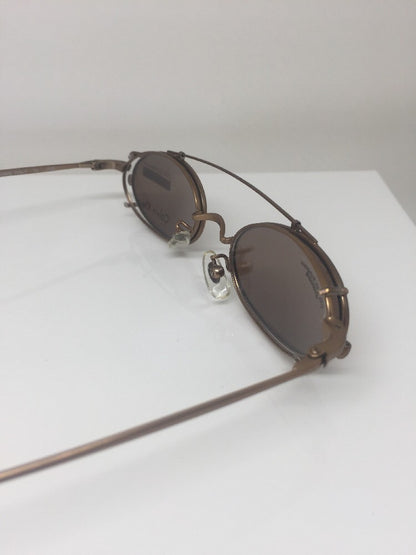 Vintage Calvin Klein CK 149 Gold Sunglasses - Super Vision Optical