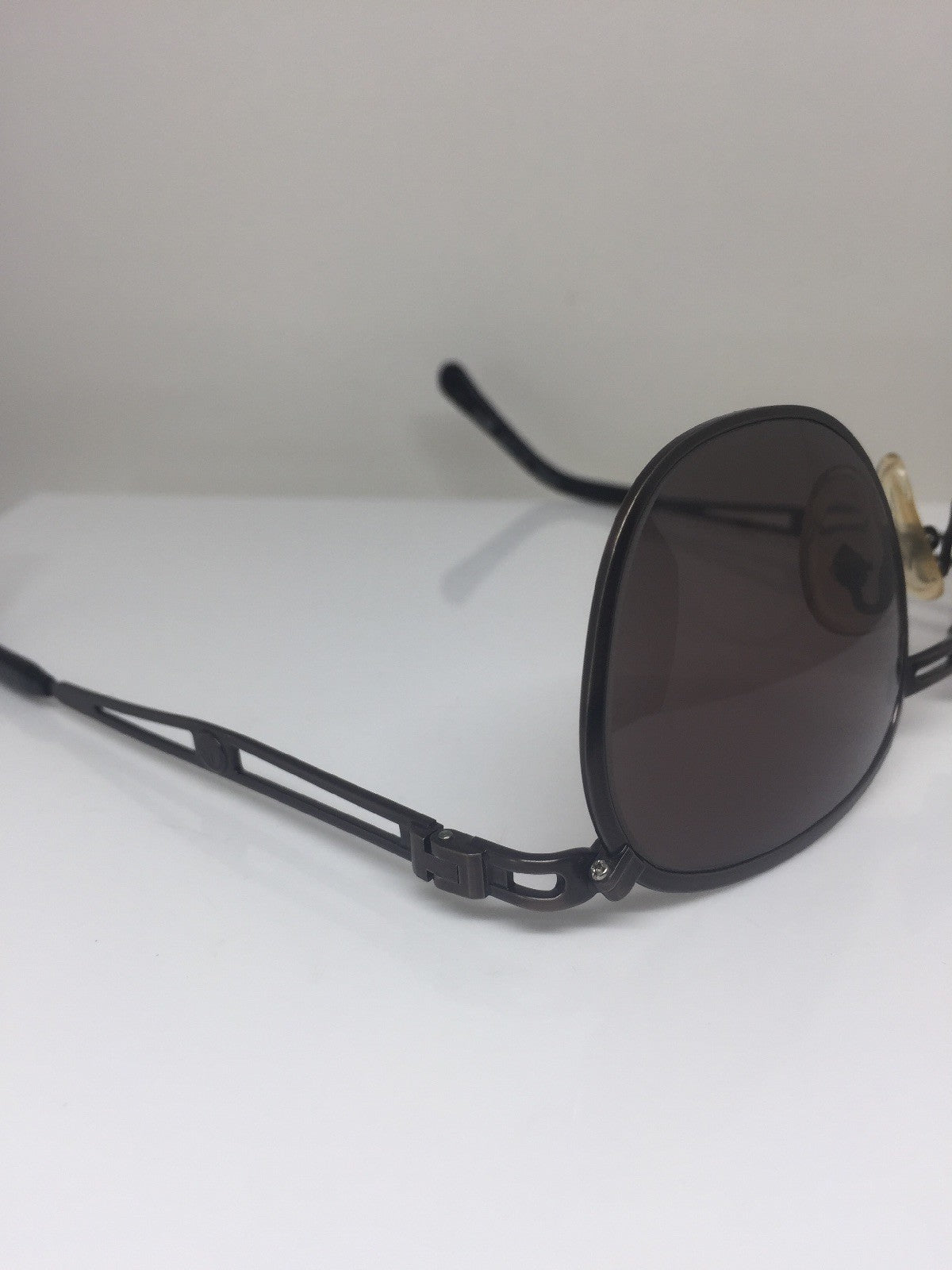 Vintage Jean Paul Gaultier JPG 56-2177 Grey Sunglasses - Super Vision Optical