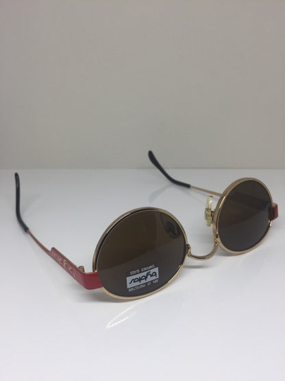 Vintage Byblos B 570-S Gold Sunglasses - Super Vision Optical