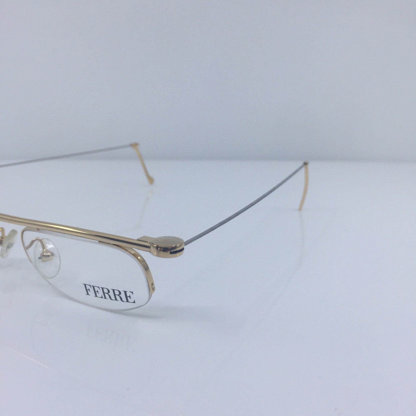 Vintage Gianfranco Ferre GF002 Gold Eyeglasses - Super Vision Optical