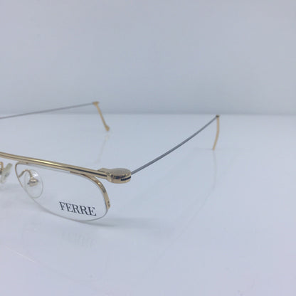 Vintage Gianfranco Ferre GF002 Gold Eyeglasses - Super Vision Optical