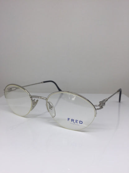 Vintage Fred Lunettes Feroe Gold Eyeglasses - Super Vision Optical