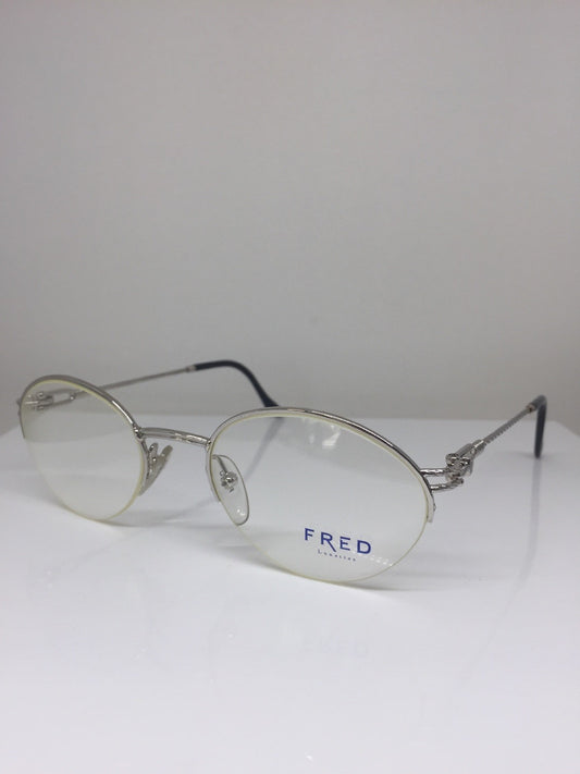 Vintage Fred Lunettes Feroe Gold Eyeglasses - Super Vision Optical