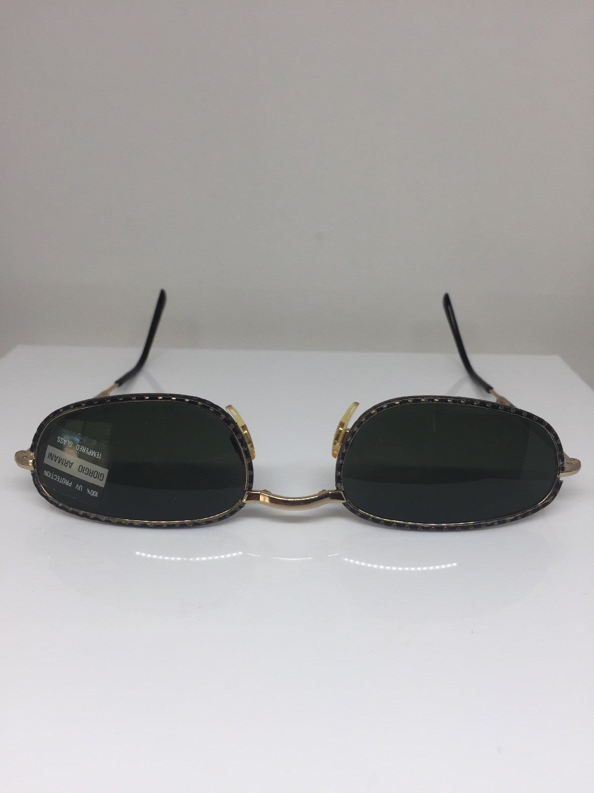 Vintage Giorgio Armani GA 624 Gold Sunglasses - Super Vision Optical