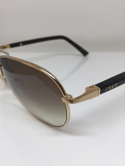 Vintage Fred Lunettes 658377 Brown Sunglasses - Super Vision Optical