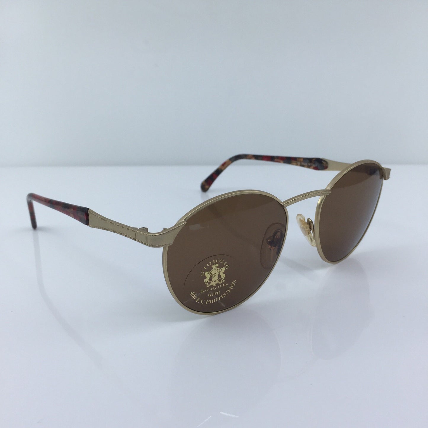 Vintage Giorgio Beverly Hills GIORGIO BEVERLY HILLS 615 Gold Sunglasses - Super Vision Optical