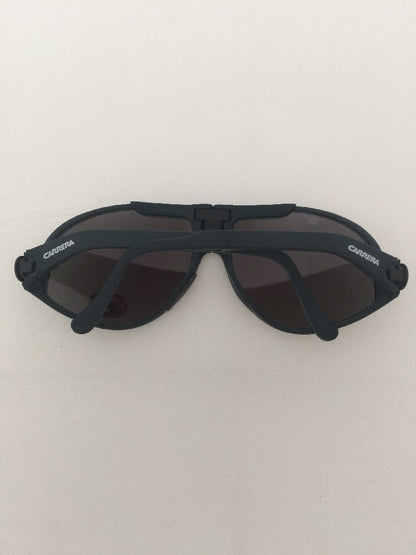 Vintage Carrera Carrera 5586 Folding Kevlar Black Sunglasses - Super Vision Optical