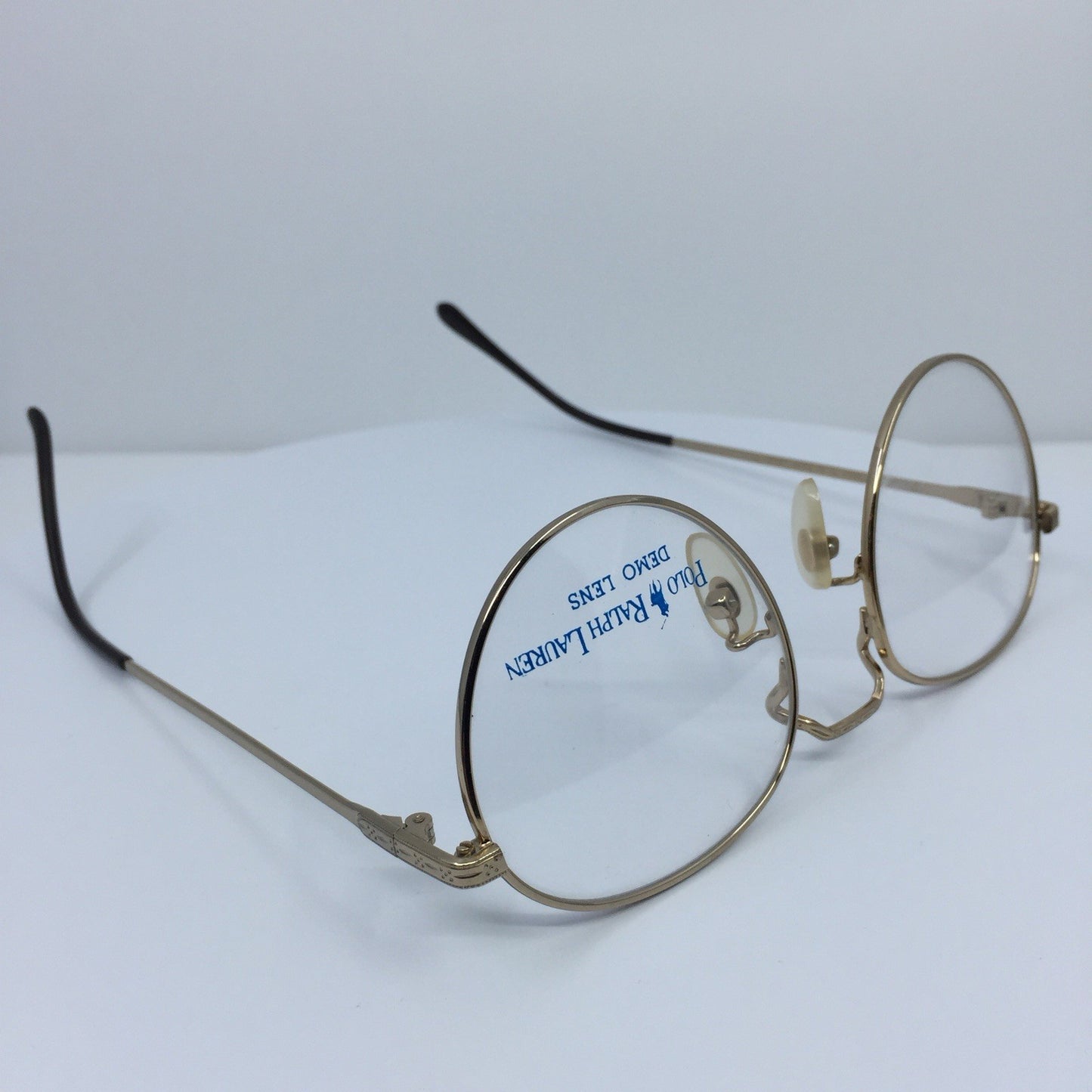 Vintage Polo Ralph Lauren Polo Classic Vl Gold Eyeglasses - Super Vision Optical