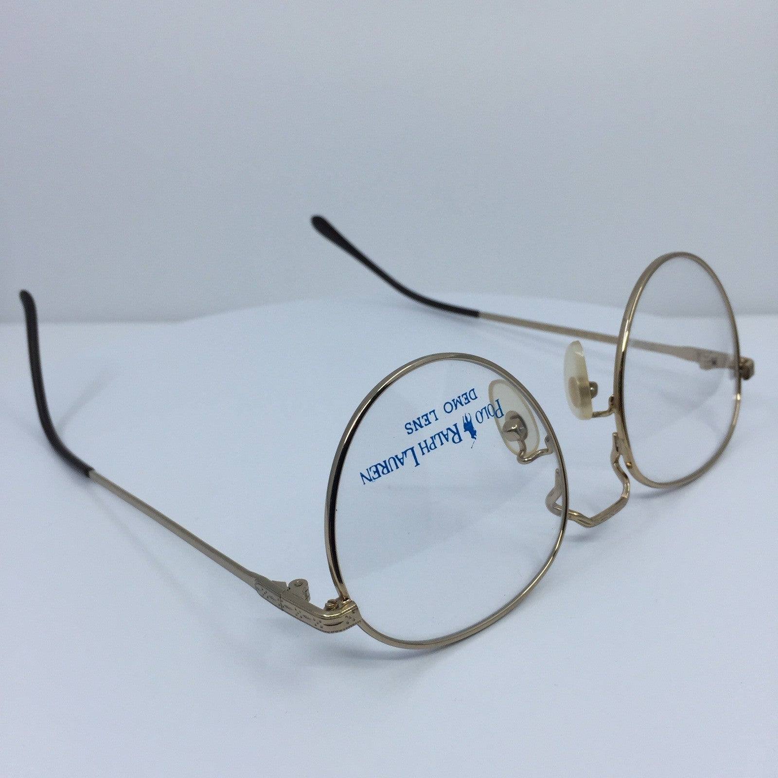 Vintage Polo Ralph Lauren Polo Classic Vl Gold Eyeglasses - Super Vision Optical