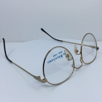 Vintage Polo Ralph Lauren Polo Classic Vl Gold Eyeglasses - Super Vision Optical