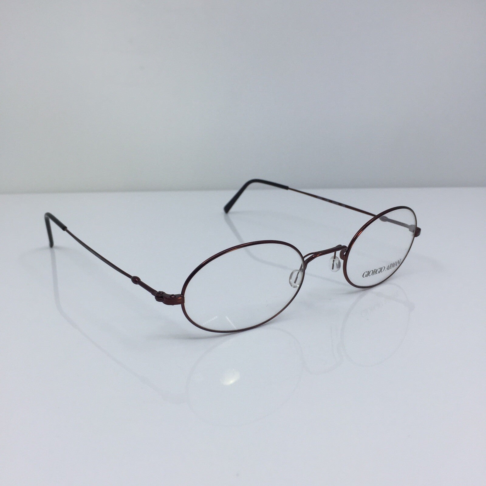 Vintage Giorgio Armani GA 1004 Brown Eyeglasses - Super Vision Optical
