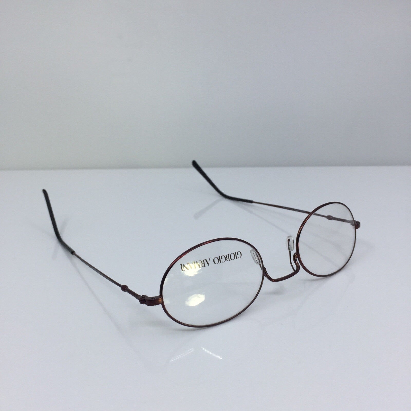 Vintage Giorgio Armani GA 1004 Brown Eyeglasses - Super Vision Optical