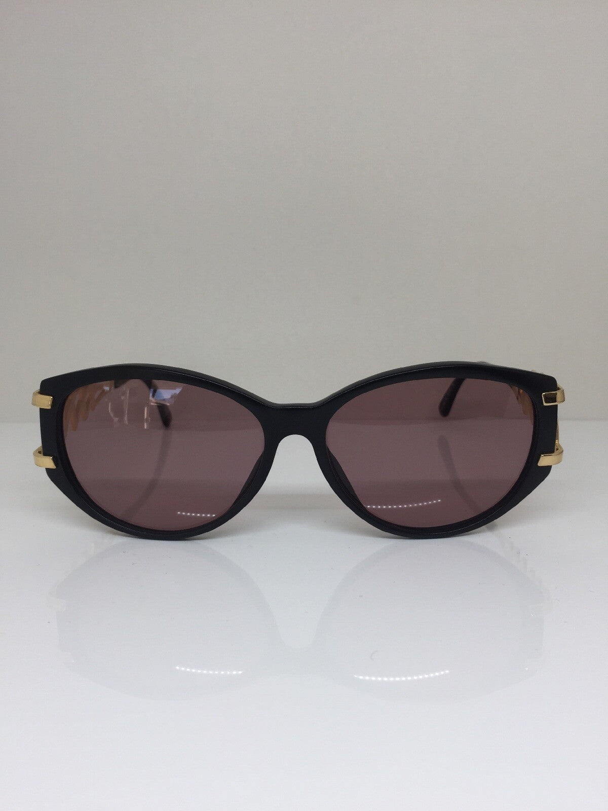 Vintage Paloma Picasso PALOMA PICCASO 3812 Black Sunglasses - Super Vision Optical