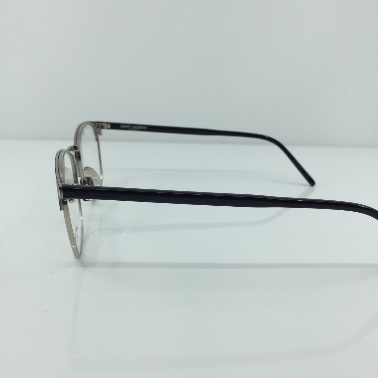 Vintage Saint Laurent SL 224 Silver Eyeglasses - Super Vision Optical