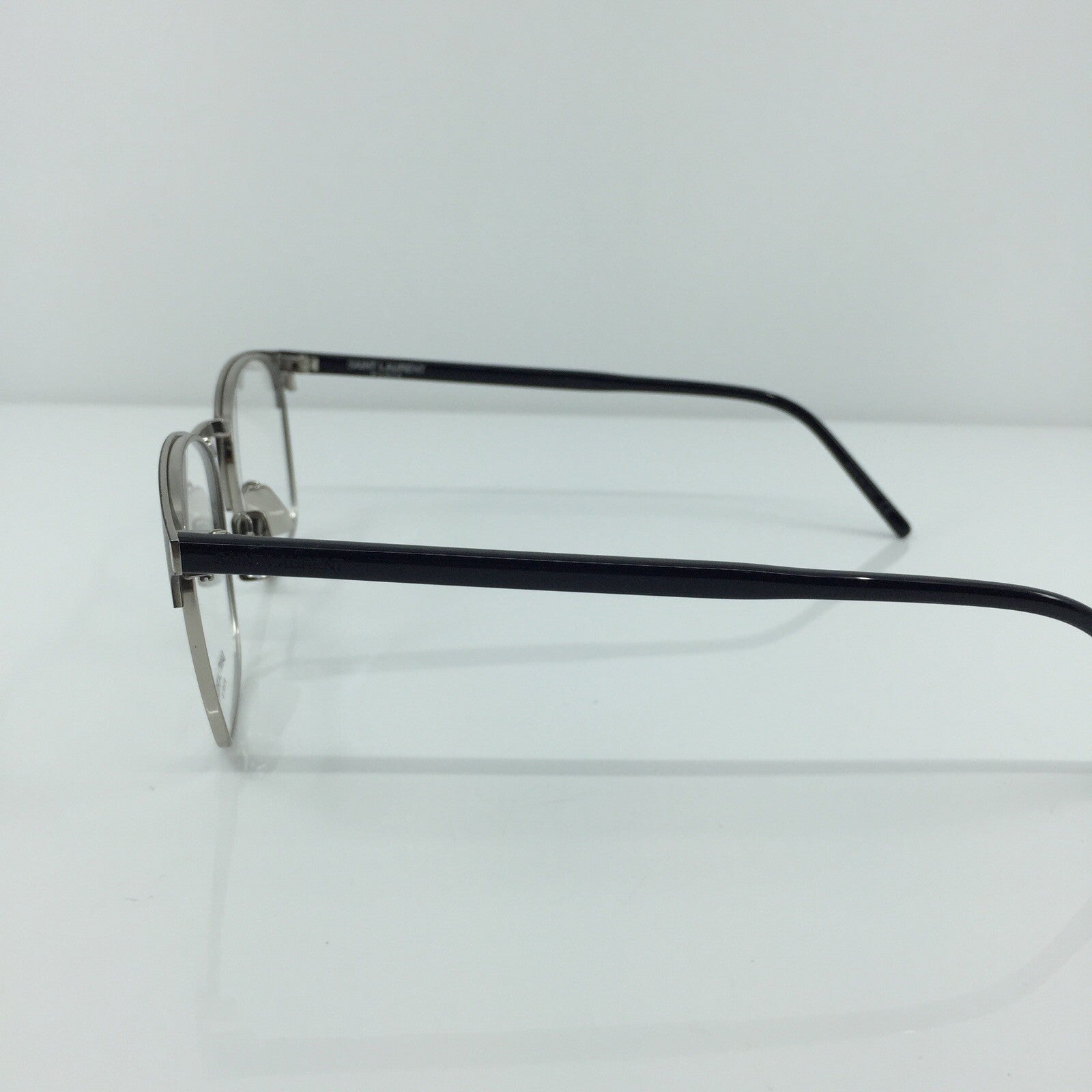 Vintage Saint Laurent SL 224 Silver Eyeglasses - Super Vision Optical