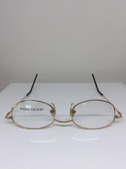 Vintage Giorgio Armani GA 284 Gold Eyeglasses - Super Vision Optical