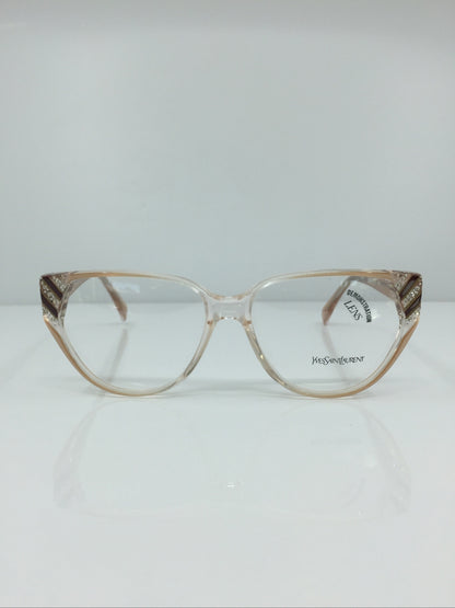 Vintage Saint Laurent YSL 405 Clear Sunglasses - Super Vision Optical