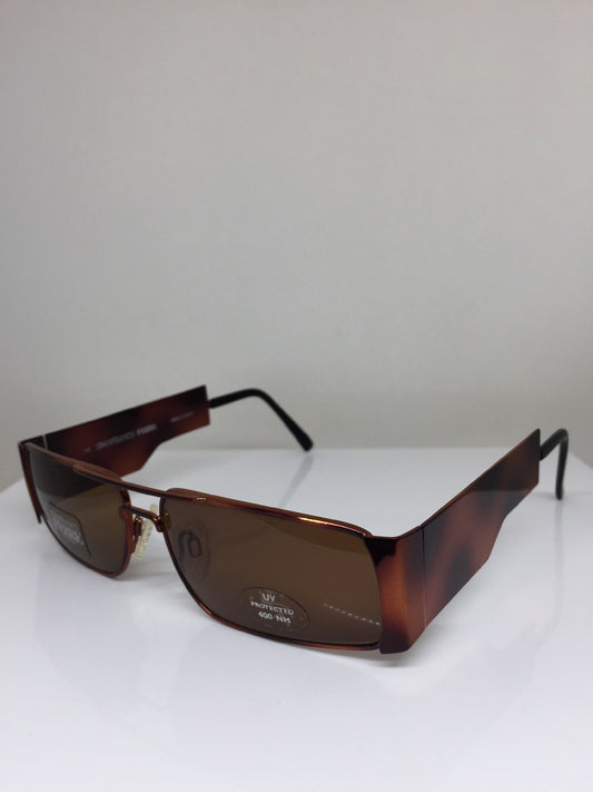 Vintage Gianfranco Ferre GFF 102-S Brown Sunglasses - Super Vision Optical