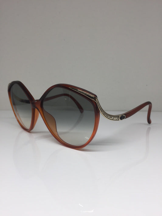 Vintage Christian Dior CD 2280 Gold Sunglasses - Super Vision Optical