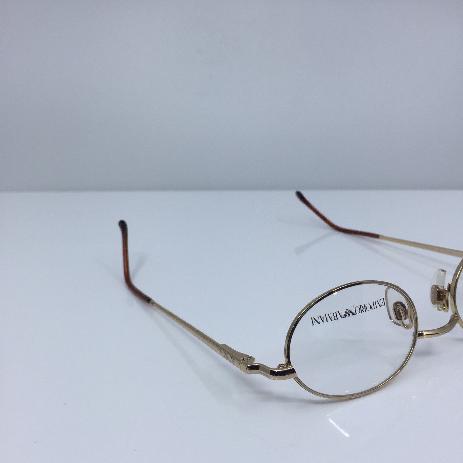 Vintage Emporio Armani EA 077 Gold Eyeglasses - Super Vision Optical