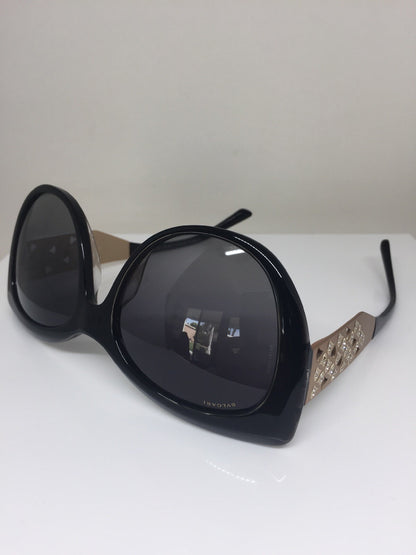 Vintage Bvlgari Bvlgari 8198-B Black Sunglasses - Super Vision Optical