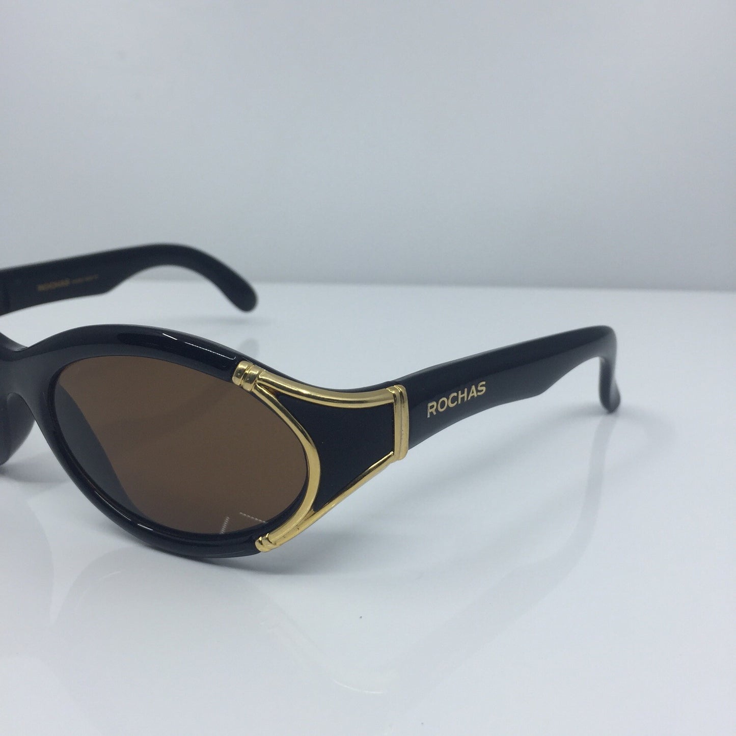 Vintage Rochas Paris ROCHAS PARIS 9032 Gold Sunglasses - Super Vision Optical