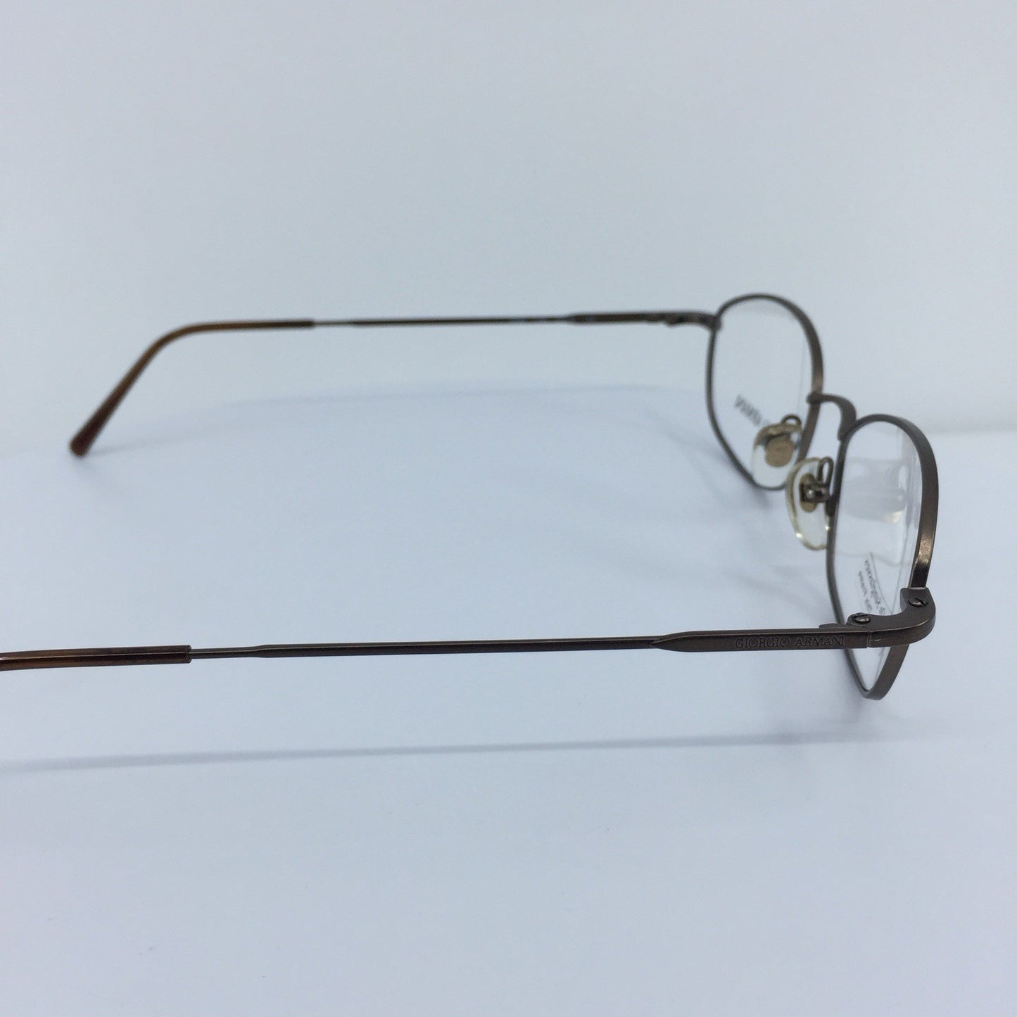 Vintage Giorgio Armani GA 1006 Brown Eyeglasses - Super Vision Optical
