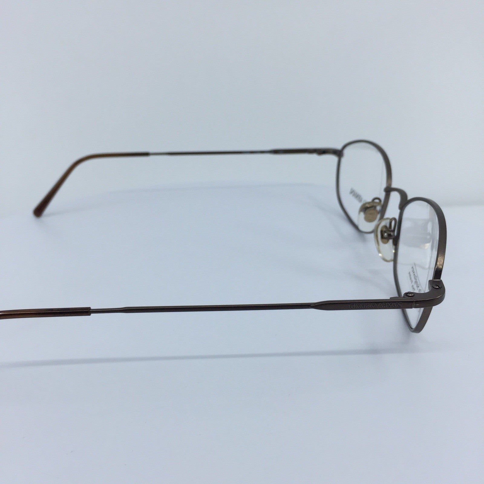 Vintage Giorgio Armani GA 1006 Brown Eyeglasses - Super Vision Optical