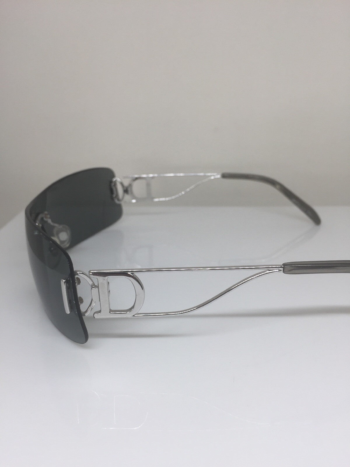 Vintage Dior CD Miss Diorella/N Silver Sunglasses - Super Vision Optical