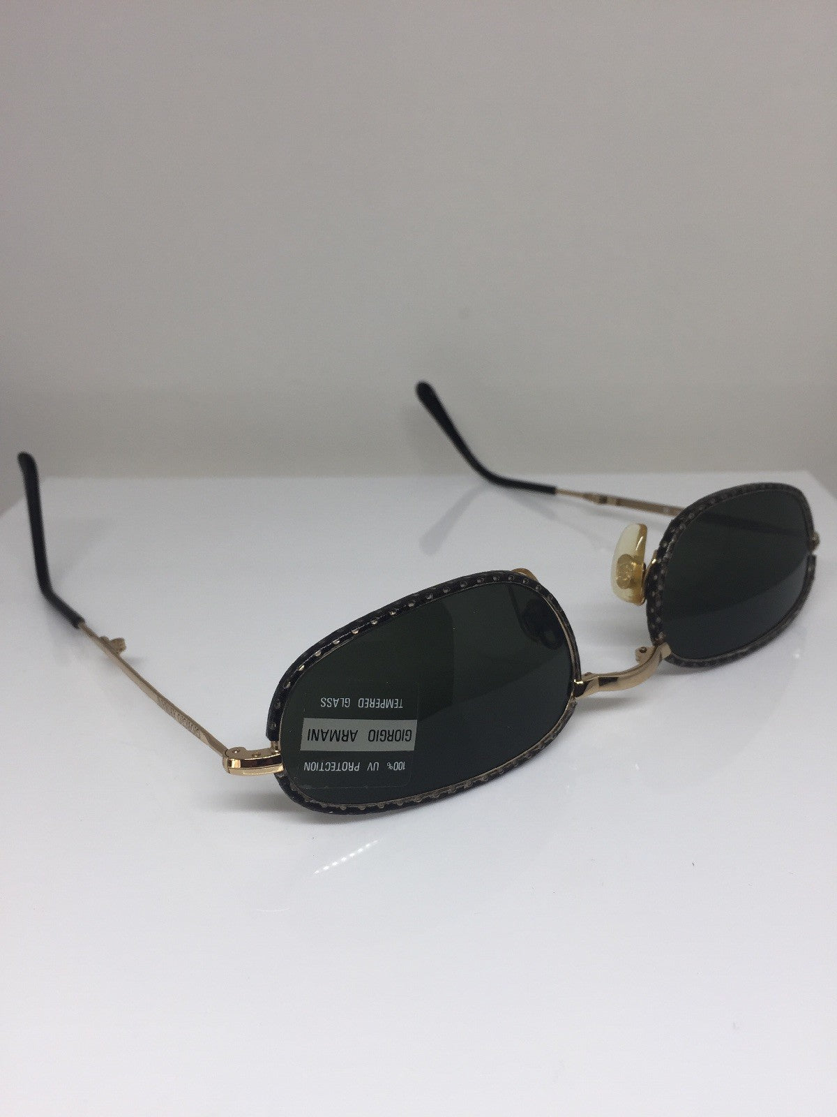 Vintage Giorgio Armani GA 624 Gold Sunglasses - Super Vision Optical