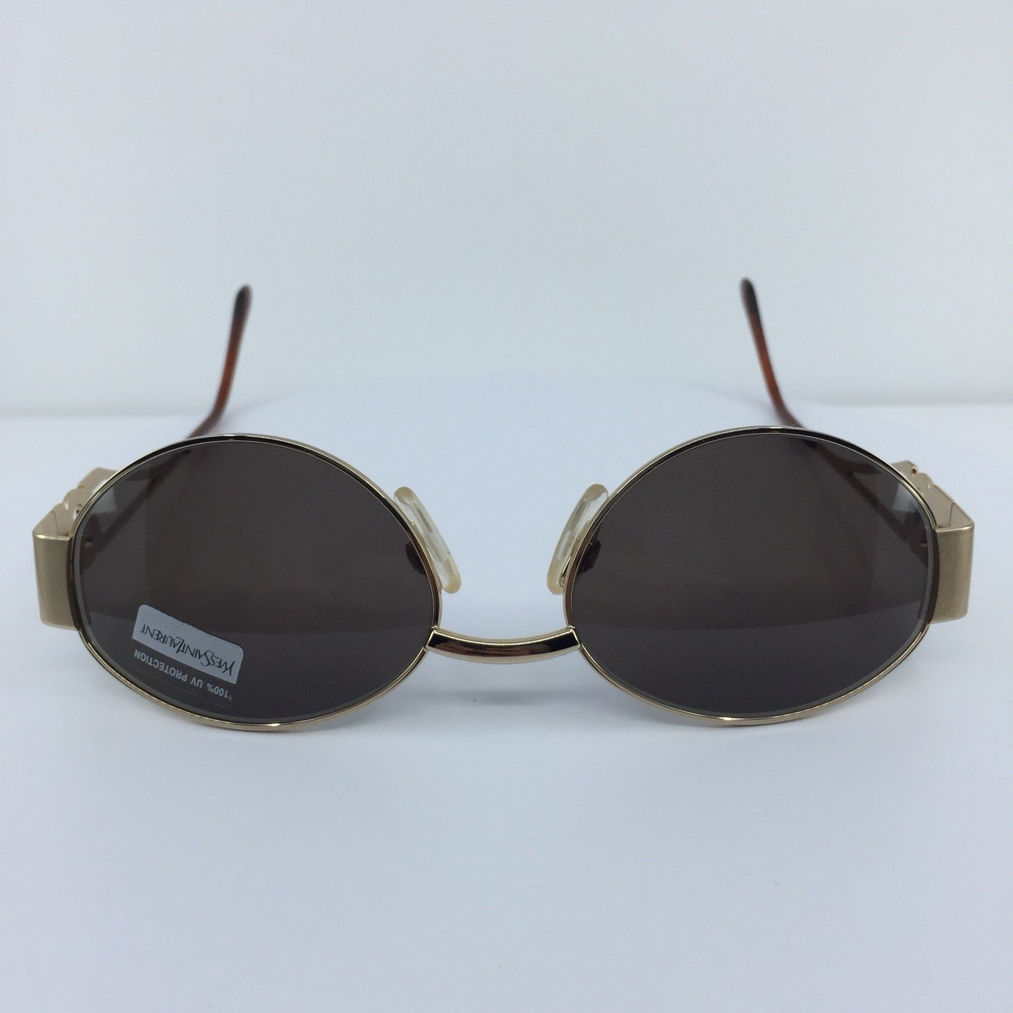 Vintage Saint Laurent YSL 6039 Gold Sunglasses - Super Vision Optical