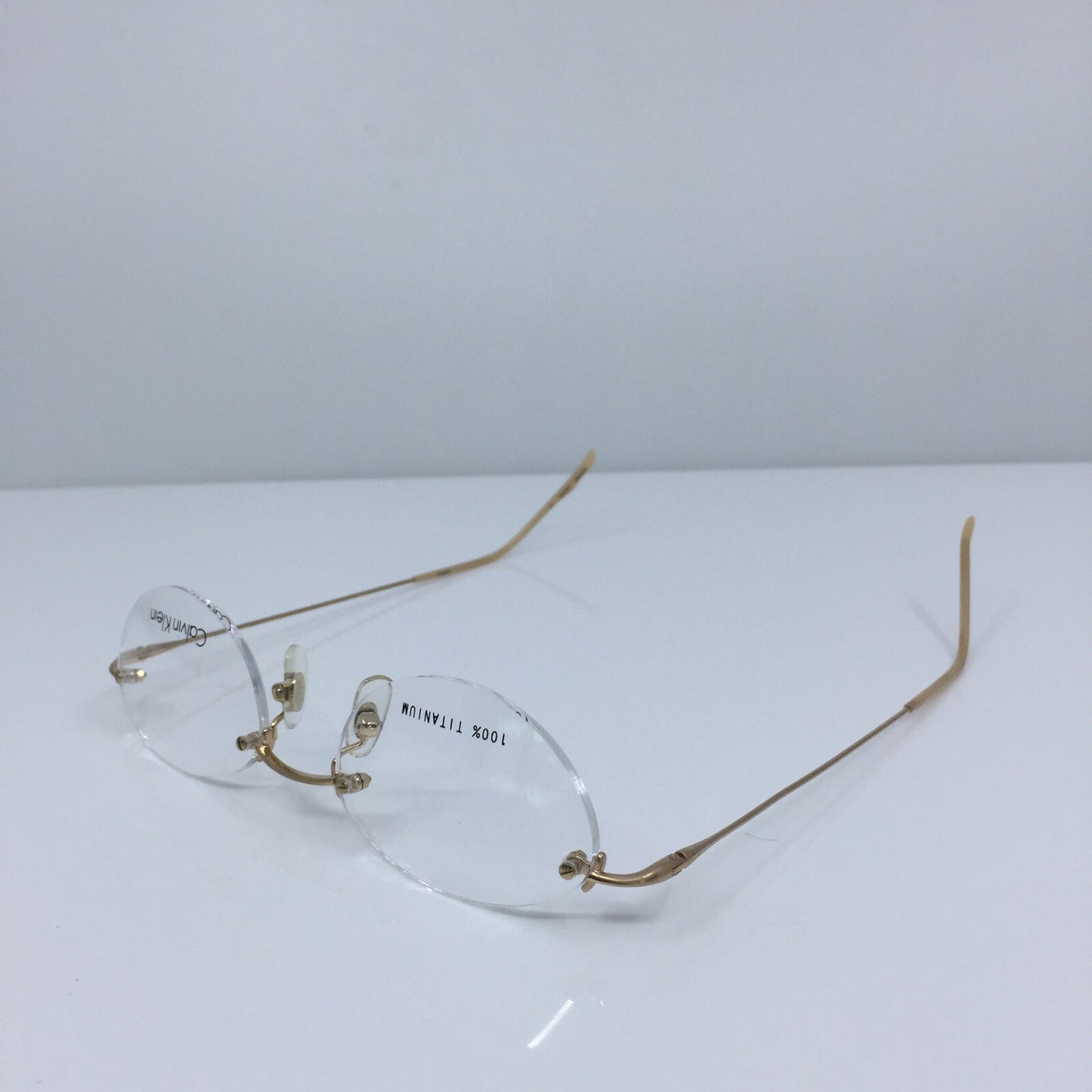 Vintage Calvin Klein CK 520 Gold Sunglasses - Super Vision Optical
