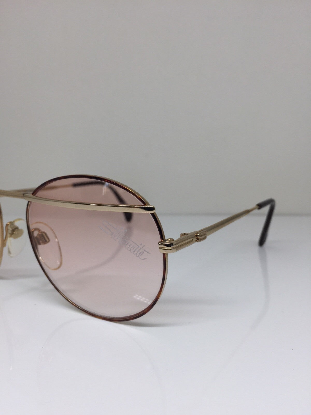 Vintage Silhouette 6065 White Sunglasses - Super Vision Optical