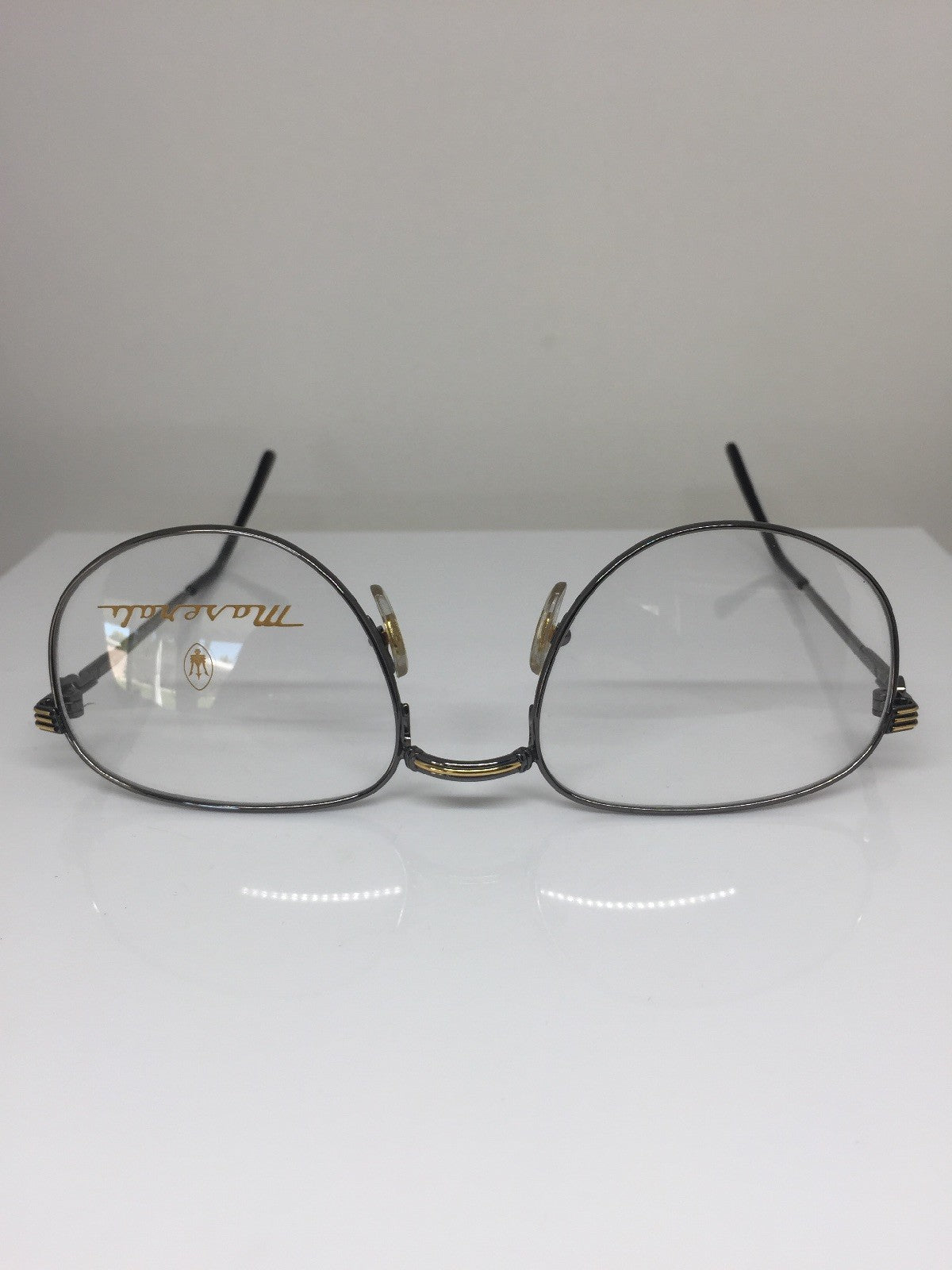 Vintage Maserati MASERATI 6213 Gunmetal Eyeglasses - Super Vision Optical