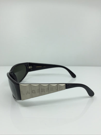 Vintage Karl Lagerfeld 4105 Silver Sunglasses - Super Vision Optical