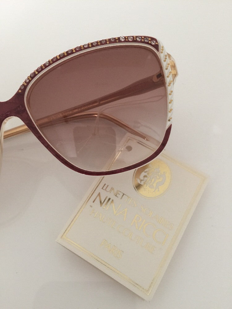 Vintage Nina Ricci Nina Ricci 1029-60 Gold Sunglasses - Super Vision Optical