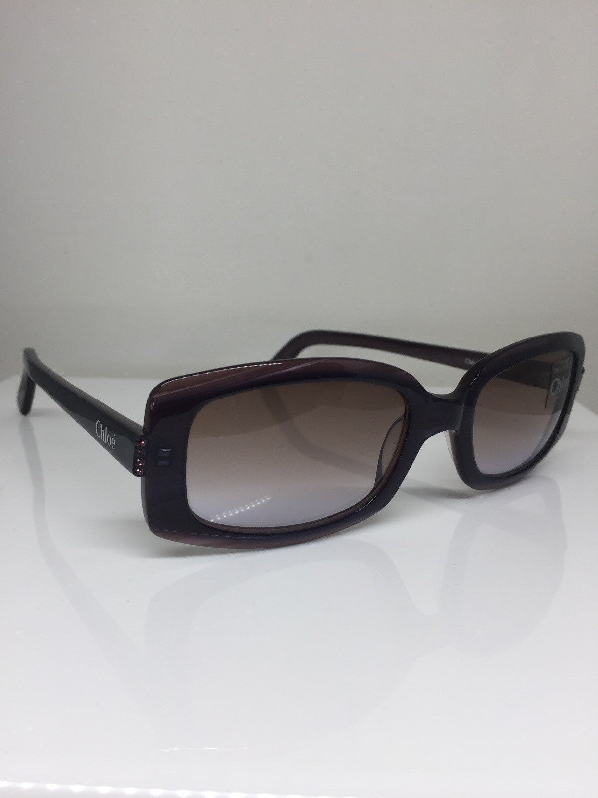 Vintage Chloé Chle 53 Sunglasses Purple Sunglasses - Super Vision Optical