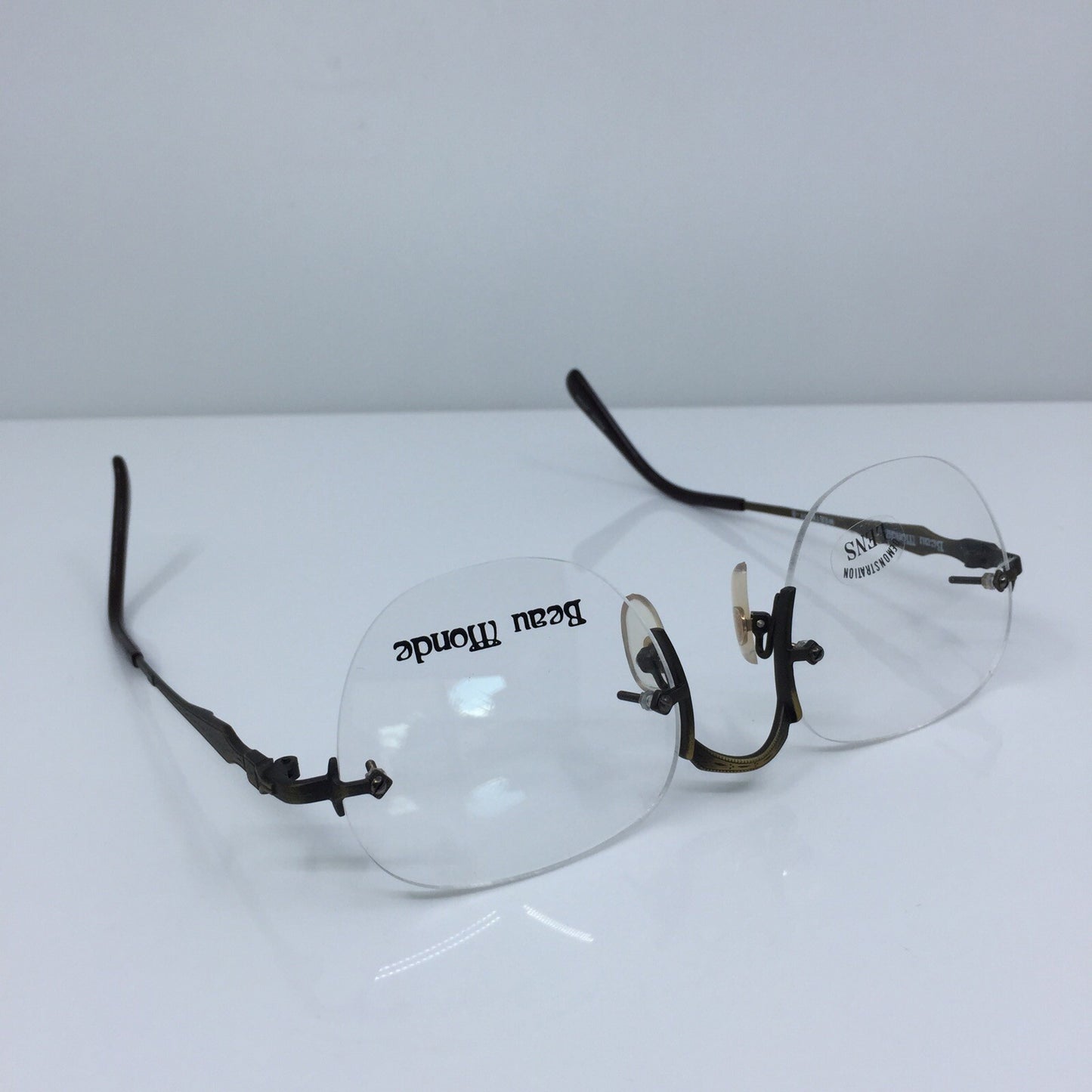 Vintage Beau Monde Collection Westbury Gold Eyeglasses - Super Vision Optical