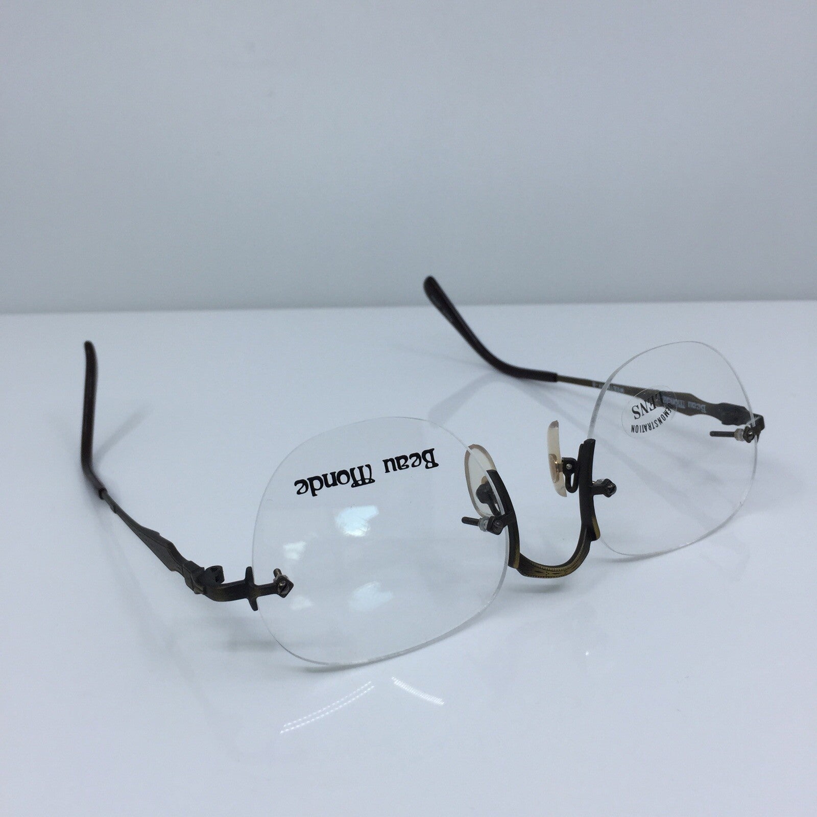 Vintage Beau Monde Collection Westbury Gold Eyeglasses - Super Vision Optical