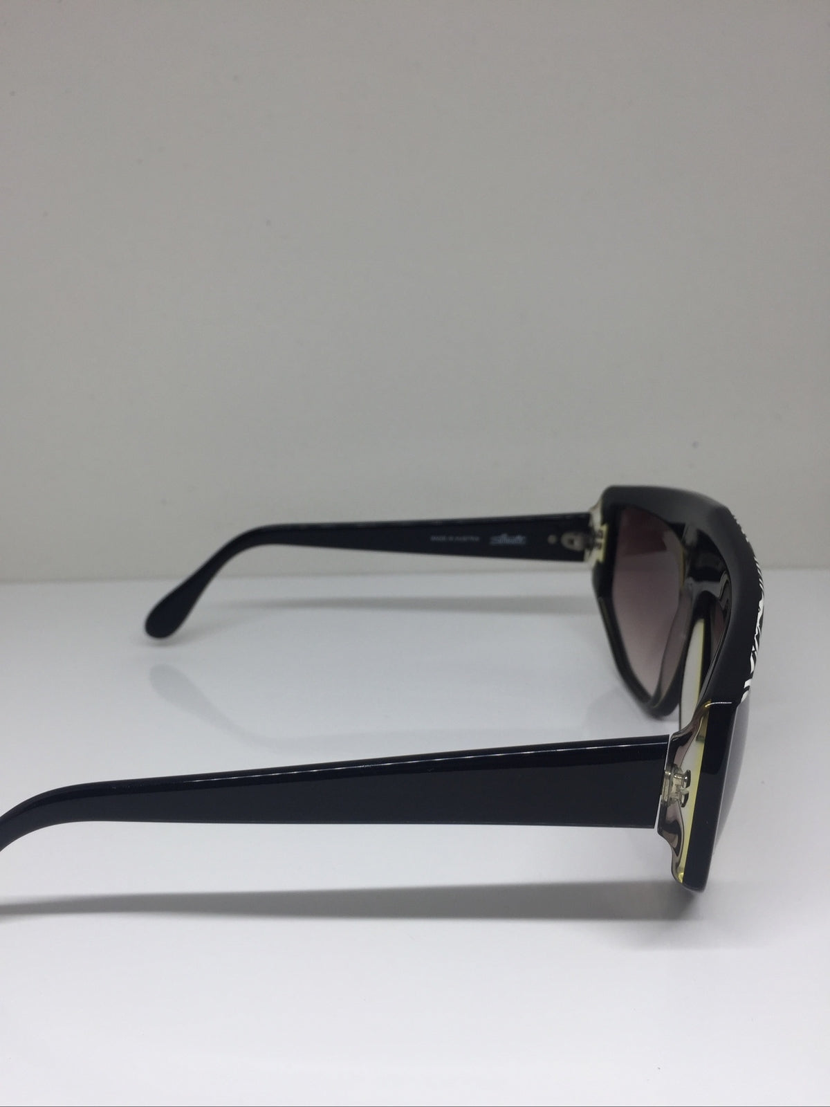 Vintage Silhouette 3068 Black Sunglasses - Super Vision Optical