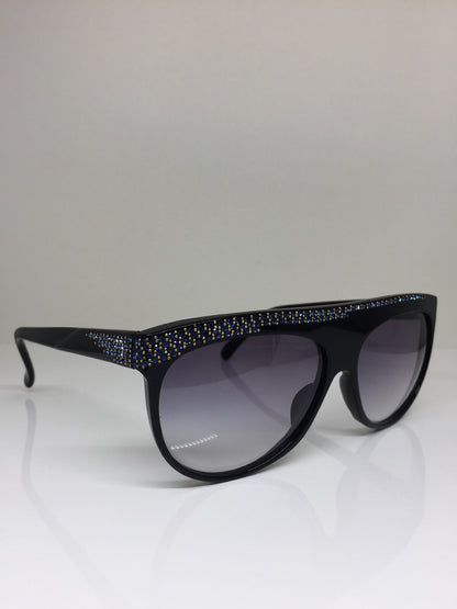 Vintage Stendhal VENEZIA 448 Black Sunglasses - Super Vision Optical