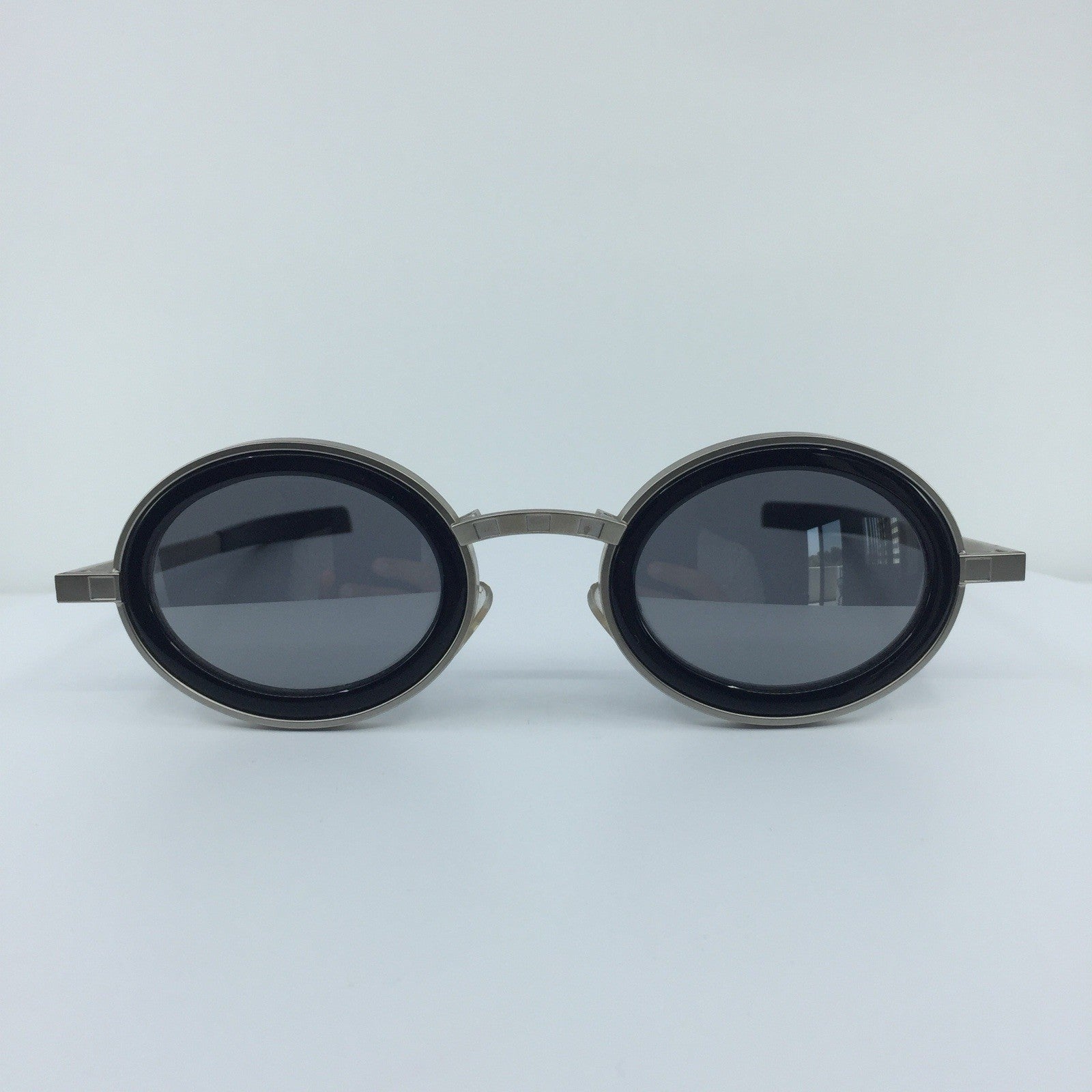 Vintage Karl Lagerfeld 4100 Silver Sunglasses - Super Vision Optical