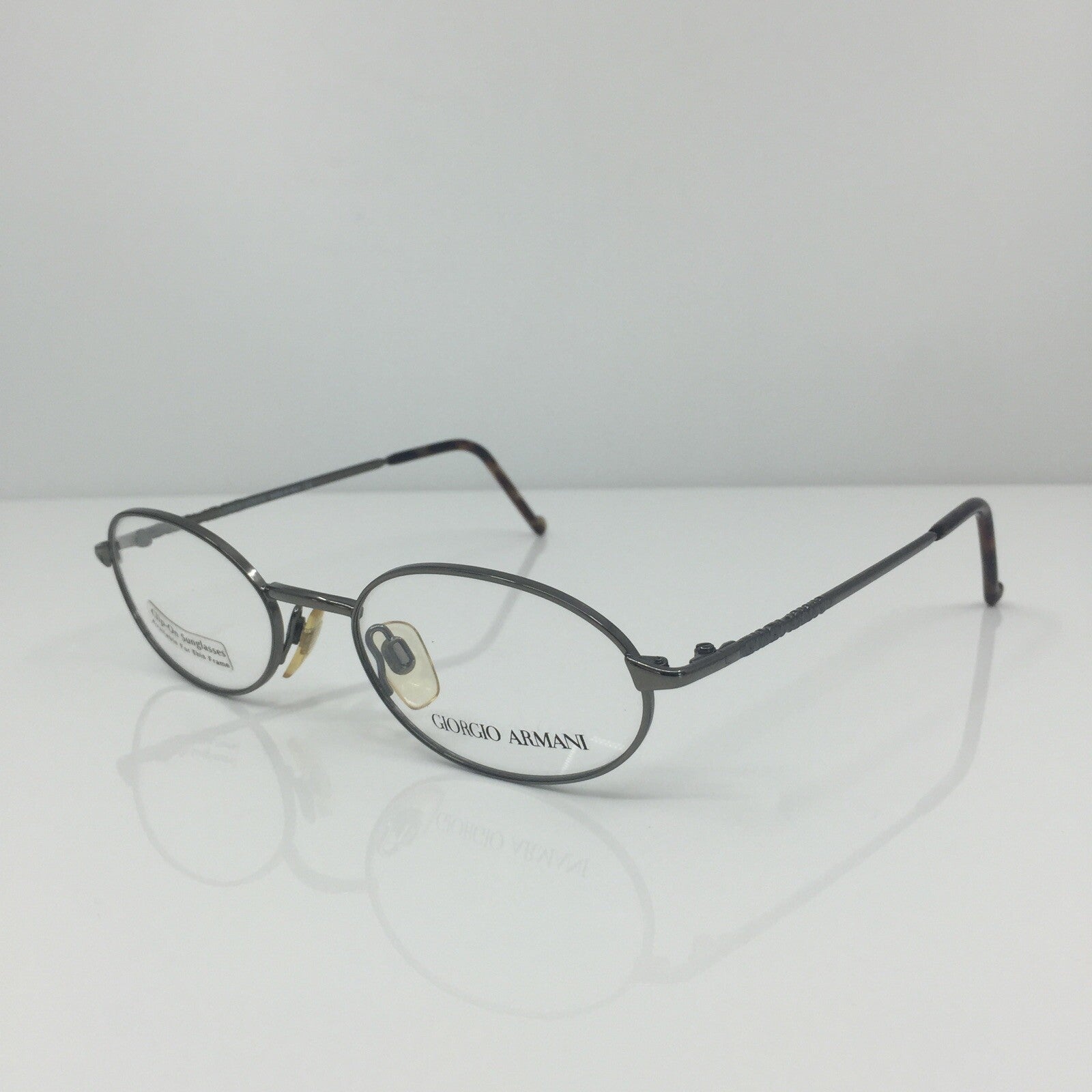 Vintage Giorgio Armani GA 265 Gunmetal Eyeglasses - Super Vision Optical