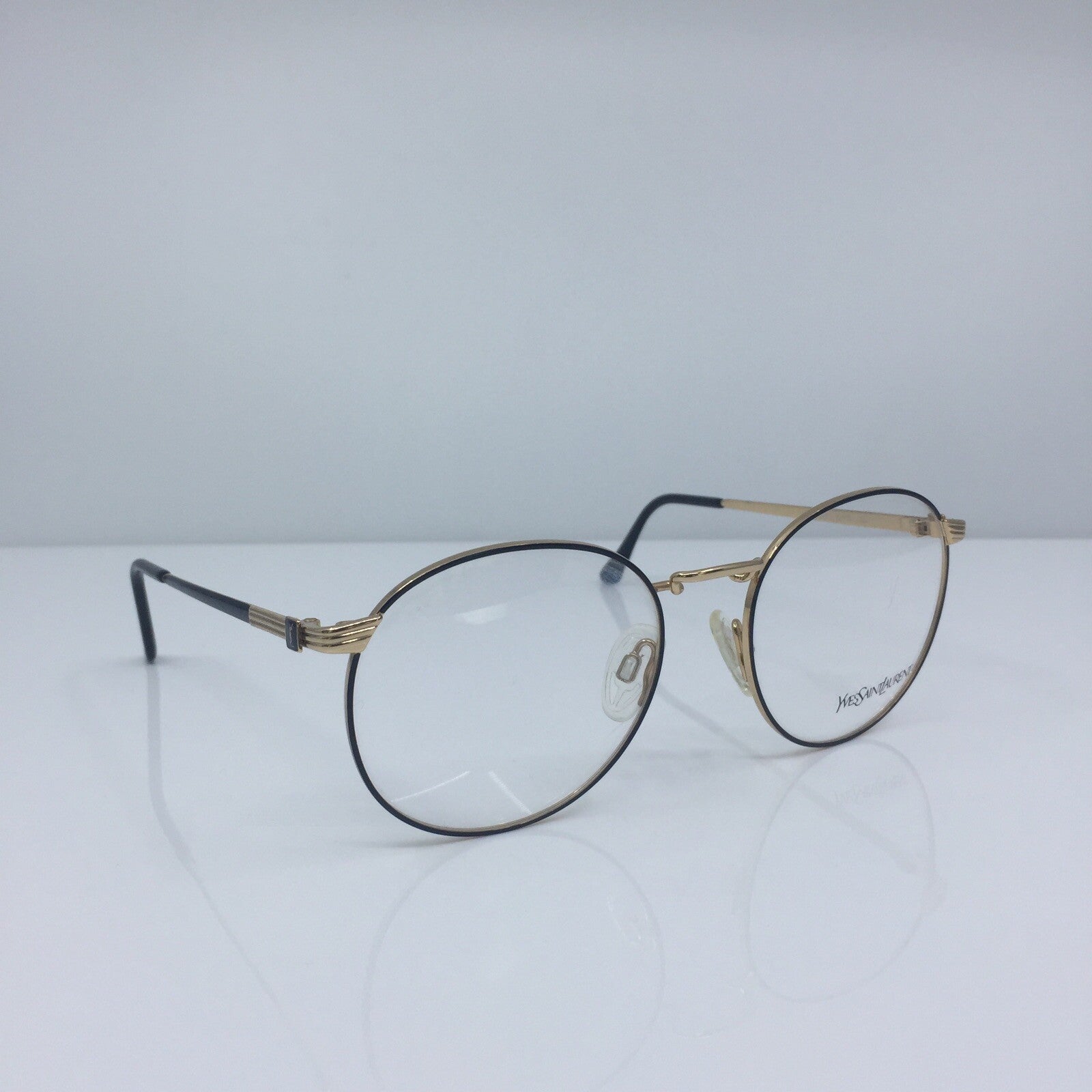 Vintage YSL Yves Saint Laurent YSL 4002 Y104 Black Eyeglasses - Super Vision Optical