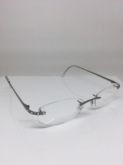 Vintage Daniel Swarovski S 058 Silver Sunglasses - Super Vision Optical