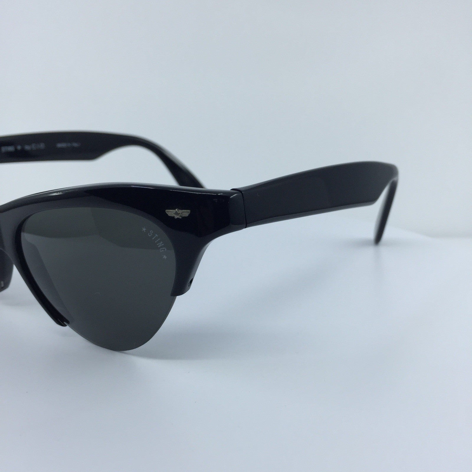Vintage STING by Colors In Optics STING N. 504 Gold Sunglasses - Super Vision Optical