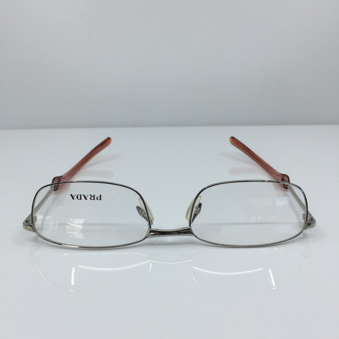 Vintage Prada VPR 75C Silver Eyeglasses - Super Vision Optical