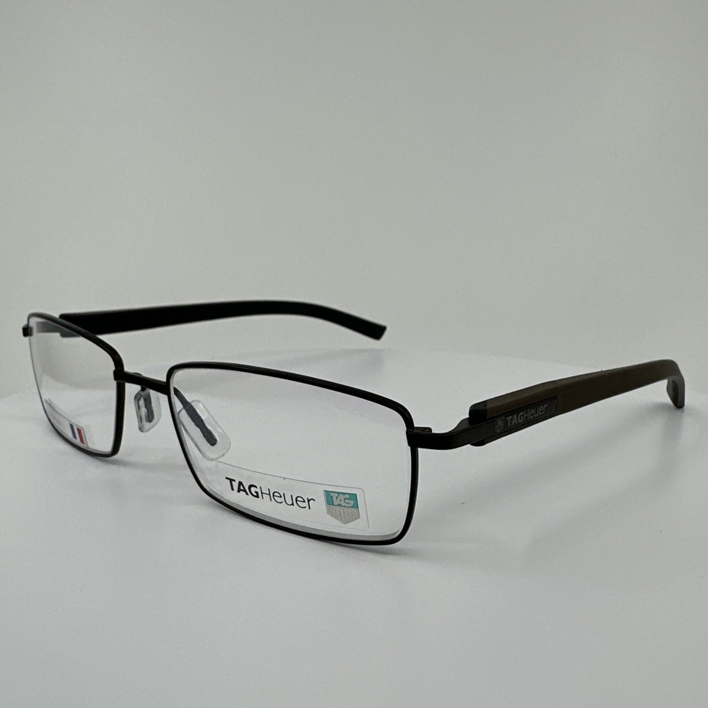 Vintage Tag Heuer TH 8005 Brown Eyeglasses - Super Vision Optical