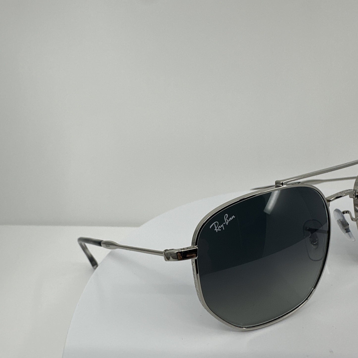 Vintage Ray-Ban RB 3707 Silver Sunglasses - Super Vision Optical